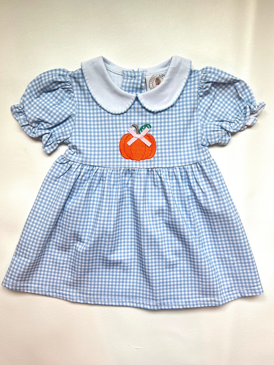 Gingham Pumpkin Dress