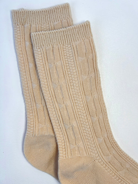 Oat Knee High Socks
